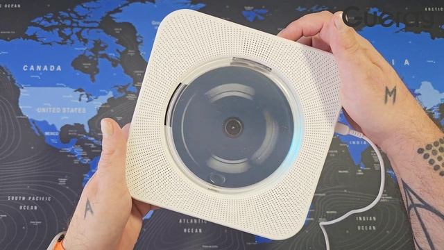 Gueray - All in One Bluetooth Desk CD Player смотреть онлайн