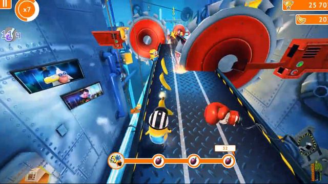 level 12 Самое крутое прохождение Гадкий Я Minion Rush три фрукта рекорд жетон смотреть онлайн