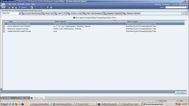 Demo-Oracle Hyperion Planning (3-3) смотреть онлайн