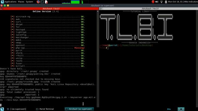 Install And Update Fluxion (The Wifi Cracker 3.0) Oktober 2017 | Parrot OS 3.8 JollyRoger смотреть онлайн