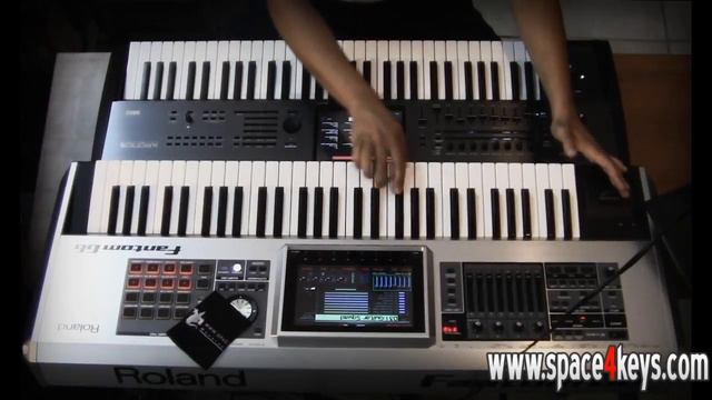 ROLAND FANTOM G + KORG KRONOS | JAM PART 2 смотреть онлайн