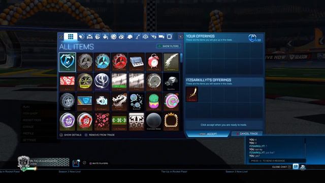 trade rocket league (VENDO FENNEC) epic id: xXJuanGuanXx смотреть онлайн