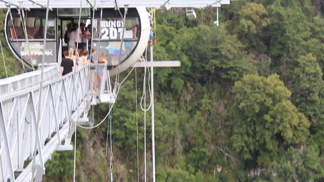 SKYPARK AJ HACKETT SOCHI СКАЙПАРК Bungy 207 м    прыжок с разбега