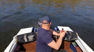 ПРОГРЕСС 2 И СИ ПРО 30# ЧАСТЬ 2#(спуск лодки, первый запуск мотора)