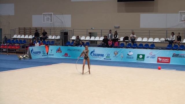 Давыдова Кристина, обруч. ЧР, Сочи, 14.04.16 смотреть онлайн