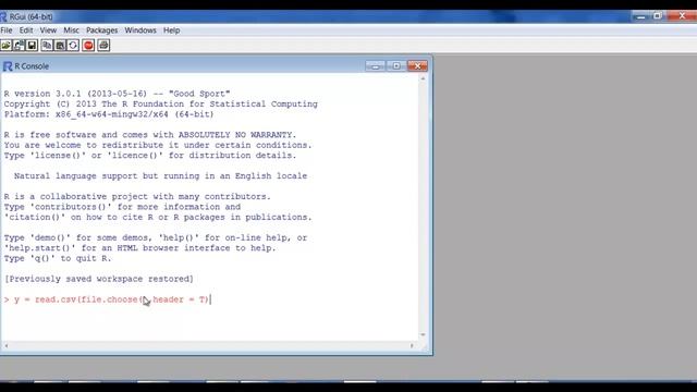 Reading data into R from Microsoft Excel смотреть онлайн