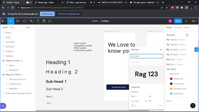 Creating Style Guide In Figma LIVE Class
