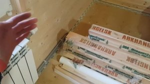 Тёплый водяной пол в каркасном доме на сваях. #тёплыйпол #отопление #каркасныйдом