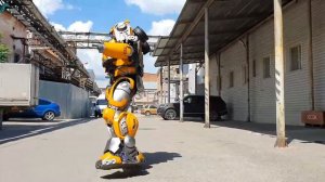 Бамблби танцует.