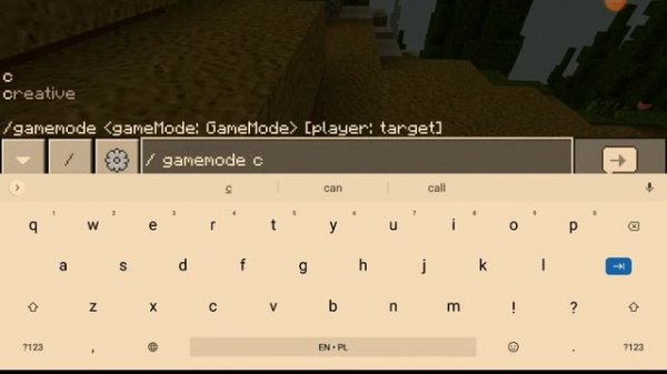 Команда gamemode в minecraft
