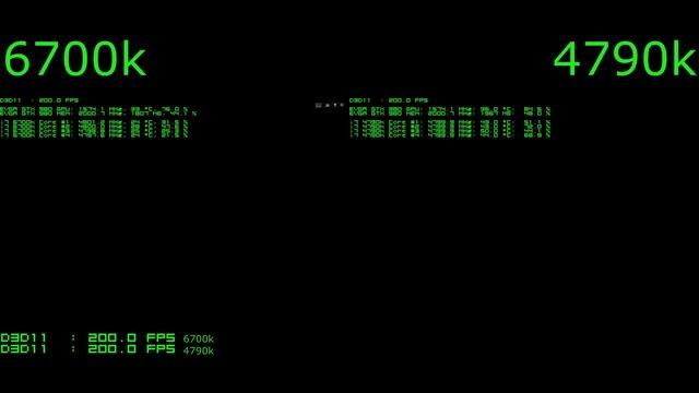6700k vs 4790k Battlefield 4 ( both CPU´s @ 4.8 Ghz + Hyperthreading disabled ) смотреть онлайн