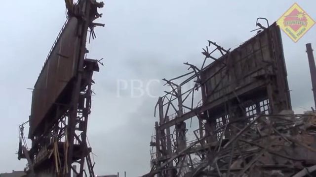 РВС Ч.307 Валка ряда экскаватором СеверСталь Череповец 2010.08 смотреть онлайн