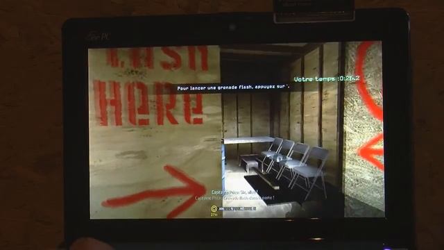 Asus EeePC Seashell 1015PN : Call Of Duty Modern Warfare