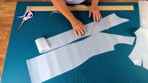 Платье из одного метра ткани. Моделирование и раскрой элегантного платья.mp4