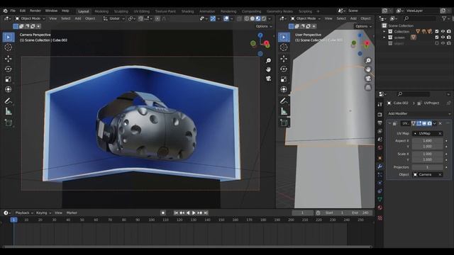Create 3D BILLBOARD VIDEOS for Curved Screens | Blender Tutorial смотреть онлайн