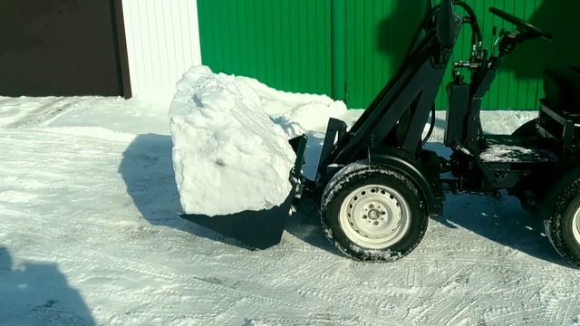 испытания нового минипогрузчика смотреть онлайн