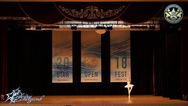 Мария Крикунова вариация Авроры ДХШ "Русский балет" смотреть онлайн