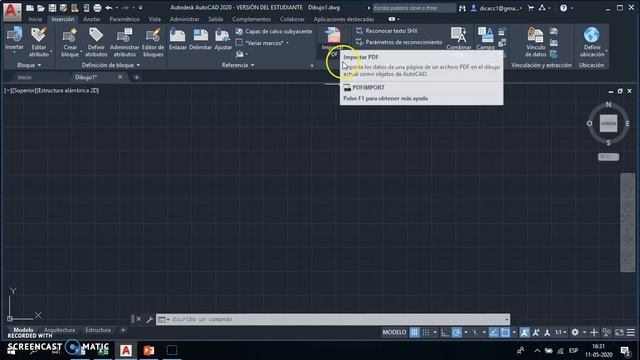 Uso de Autocad,herramientas básicas , conociendo la plataforma inicial /Autocad 1 смотреть онлайн