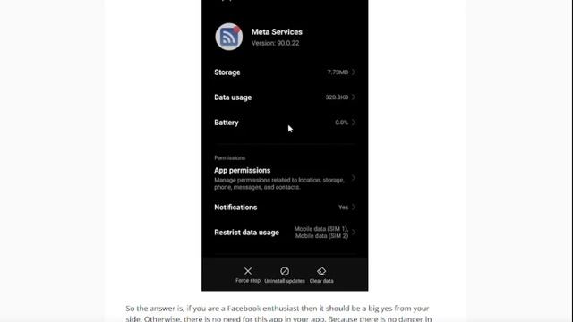 What is Meta Services App on Android Phone | Is it safe? смотреть онлайн