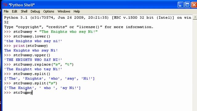 Python 3 Tutorial: 17 - String Methods смотреть онлайн