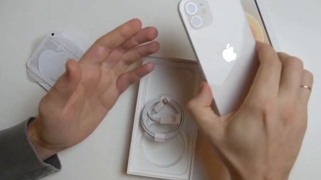 Распаковка IPhone 12 128GB