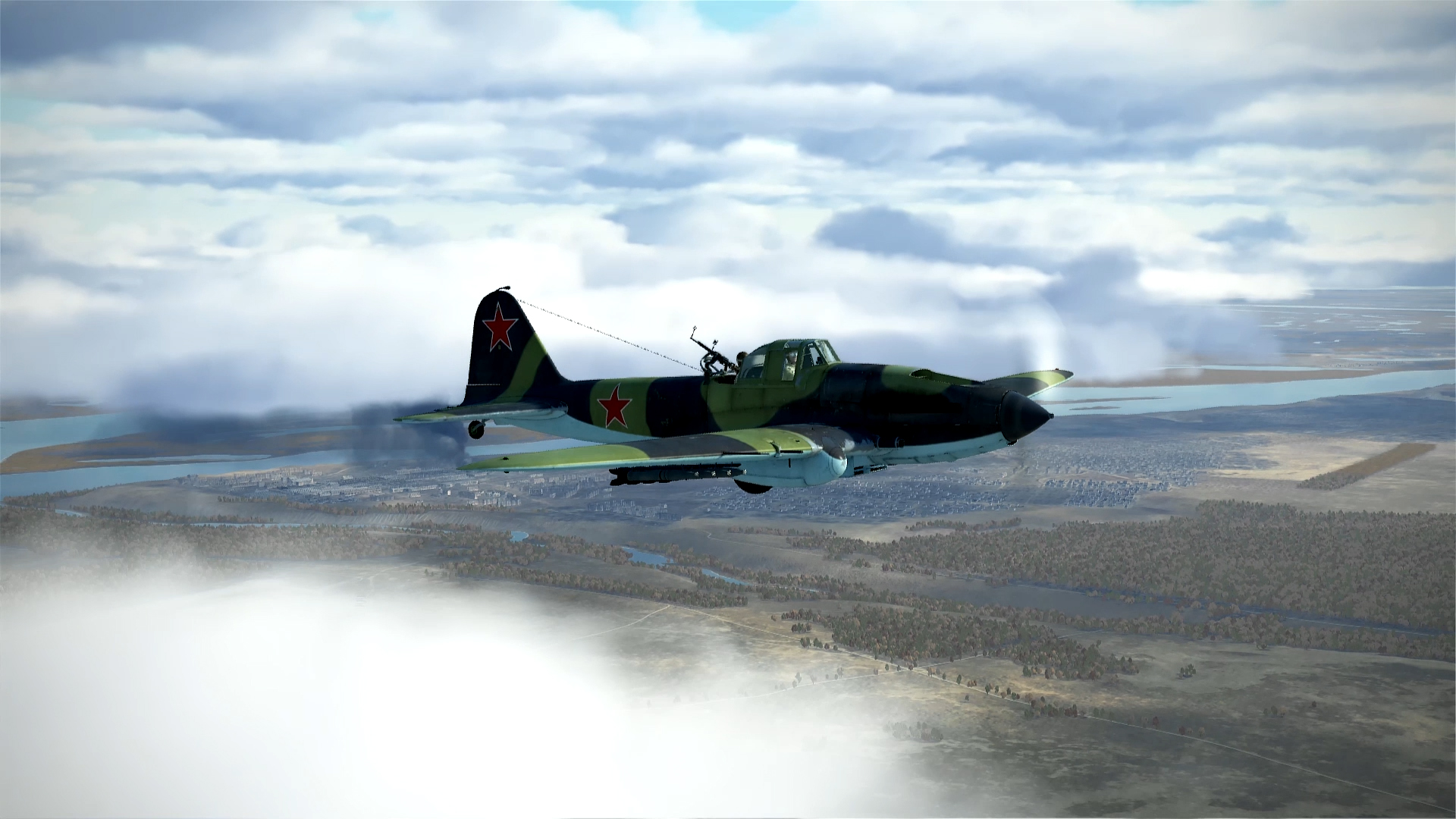 Кампания «Битва за Сталинград».  Штурмовик Ил-2.  Сим.  "IL-2 Sturmovik Great Battles."  Вылет-8.