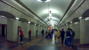 Станция метро "Курская" (Кольцевой линии) // 09.05.2023.