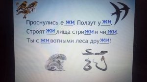 Урок по русскому языку 1 класс «Правописание жи-ши, ча - ща, чу-щу»