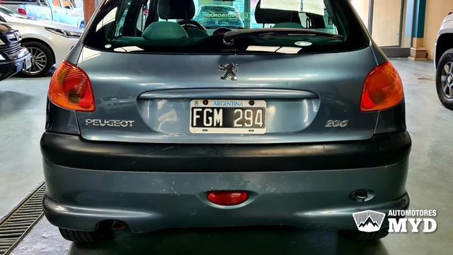 Peugeot 206 XR Premiun 1.6 5P ¡Nuevo Destacado En MyD Automotores!