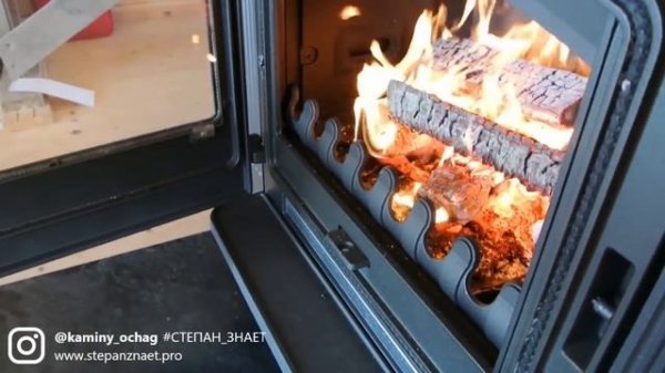 Знакомимся - обзор печи камина Plamen Tena - печи для дачи