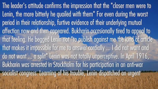 Nikolai Bukharin: From Birth to Revolution смотреть онлайн