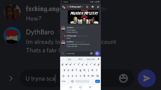 ROBLOX FAKE DISCORD SCAM LINK смотреть онлайн