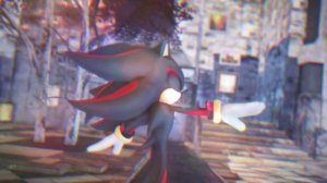Sonic&Shadow BL Animation ★Deep Blue Town MMD Sonic dance【1080p】