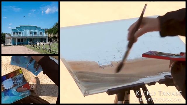 Keiko Tanabe “Storytelling with Watercolor” **FREE LESSON VIEWING** смотреть онлайн