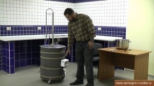 Пароводяной котел 120 литров.