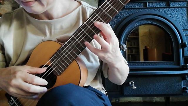 Villa-Lobos, H.- Valsa-Chôro / ヴィラ＝ロボス「ワルツ・ショーロ」Yamaha GL-1 (Guitar tuning) смотреть онлайн