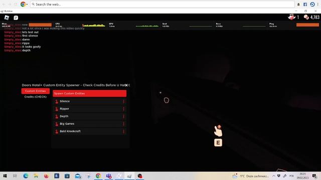 Roblox Doors Hotel+ Update Custom Entity Spawner Script #script #roblox #doors #robloxdoors #script