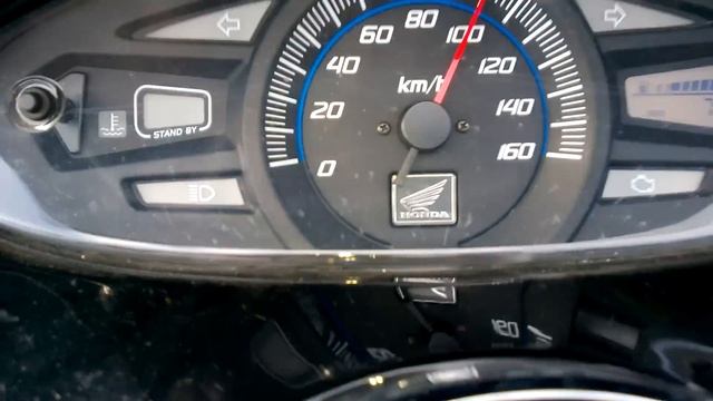 Honda PCX125 cc acceleration + top speed stock смотреть онлайн