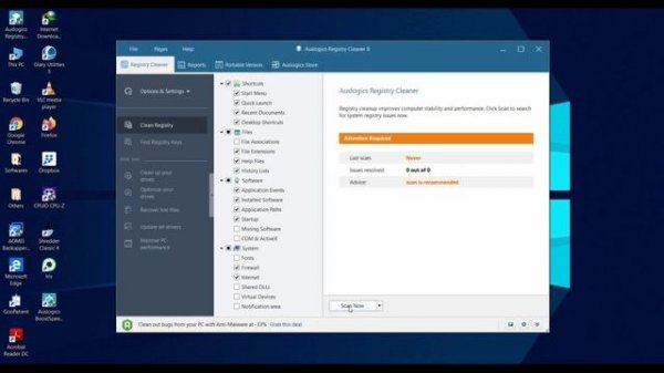 Auslogics Registry Cleaner Pro 8.2.0.2 - Keys I 1 Year (Updated 15-Dec-19)