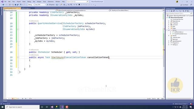 Blazor : Implement Auto Scheduler || Quartz смотреть онлайн