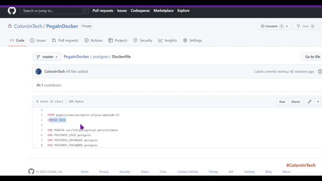 Deploy Pega in docker | Postgres in docker | PRPC in docker | Install Pega Personal Edition - Part смотреть онлайн