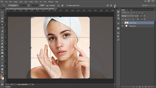 Photoshop Tutorial | How to use the Crop tool & Slice tool in Adobe Photoshop смотреть онлайн