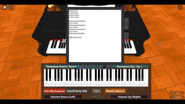 Bakon Roblox Game Theme [EASY] | ROBLOX PIANO (sheets in description) смотреть онлайн