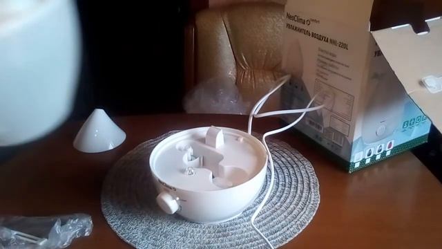 Распаковка увлажнителя воздуха NeoClima NXL-220L смотреть онлайн