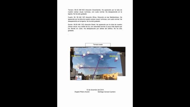 OBJETIVO INVESTIGAR NAVES INCOGNITAS - INFORME 232   10 12 2019