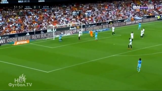 FC Valencia 1-1 Atletico Madrid. LaLiga 18/19. Match Highlights HD смотреть онлайн