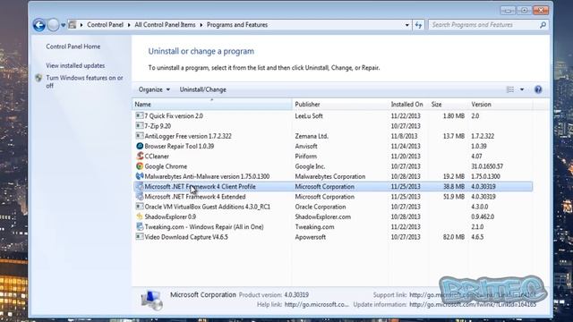 How To Repair The Microsoft .NET Framework