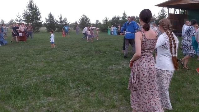 Хороводные игры на фестивале Перволетье - 2023 смотреть онлайн