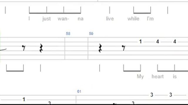 Bon Jovi It's My Life Guitar Tab Vocals - Tenor Sax JHBaez смотреть онлайн