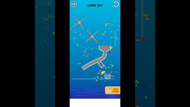 Water Puzzle Gameplay God - Save The Fish Game - Gameplay Walkthrough - Fishdom Game смотреть онлайн